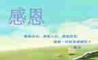 感恩的一分钟演讲稿最新5篇
