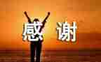我感谢——作文模板5篇