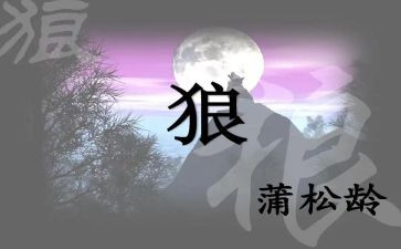 《狼》的读后感300字参考8篇