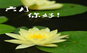 六月的湖演讲稿5篇