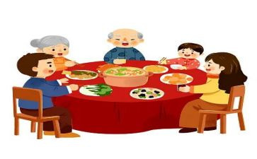 中秋节吃团圆饭作文5篇